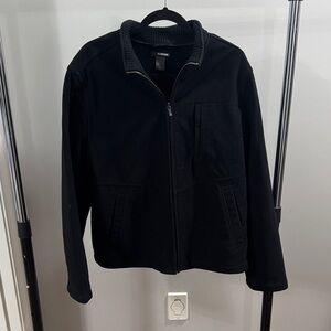 Claiborne Black Fleece Jacket